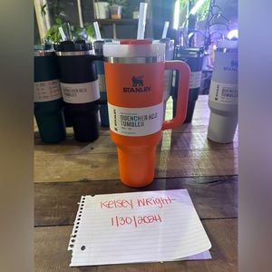 40 oz tigerlily plum Stanley UNRELEASED